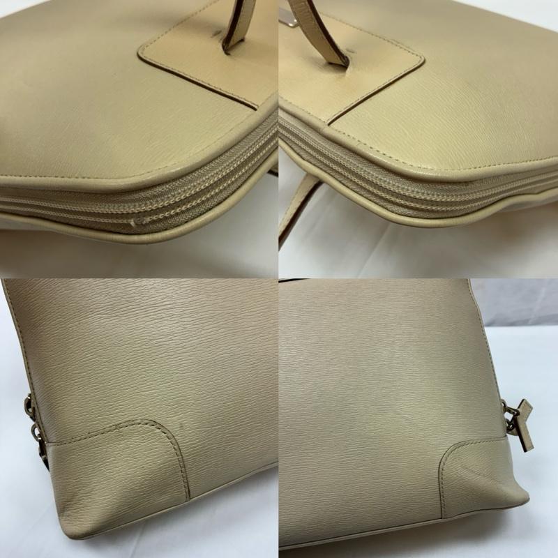 グッチ GUCCI トートバッグ トートバッグ オールド 002-1122 レザー ラウンドジップ トート バッグ A4収納 ロゴ メタル プレート - レディース USED 古着 中古 50167697