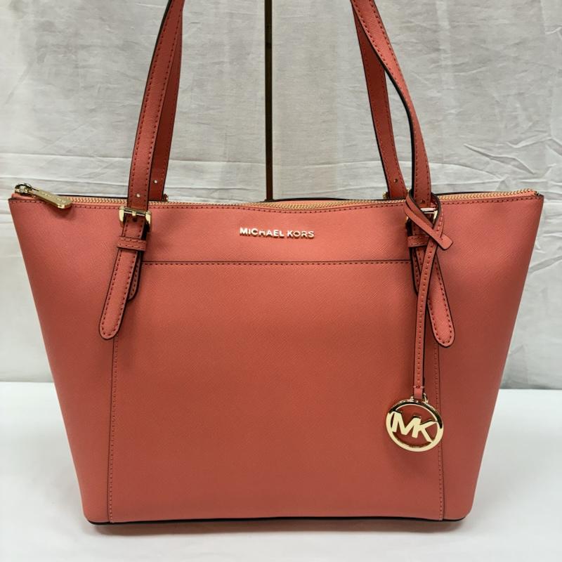マイケルコース MICHAEL KORS トートバッグ トートバッグ シアラ ジップトップ トートバッグ ゴールド金具 MKロゴチャーム A4収納 肩掛け 手提げ - レディース USED 古着 中古 50167698