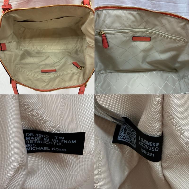 マイケルコース MICHAEL KORS トートバッグ トートバッグ シアラ ジップトップ トートバッグ ゴールド金具 MKロゴチャーム A4収納 肩掛け 手提げ - レディース USED 古着 中古 50167698