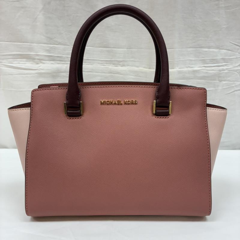 マイケルコース MICHAEL KORS ショルダーバッグ ショルダーバッグ 2WAY レザー ハンド ショルダー バッグ 斜め掛け クロスボディ 手持ち ゴールド金具 - レディース USED 古着 中古 50167699
