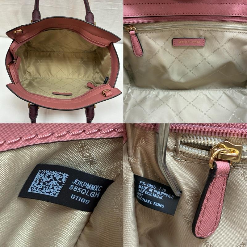 マイケルコース MICHAEL KORS ショルダーバッグ ショルダーバッグ 2WAY レザー ハンド ショルダー バッグ 斜め掛け クロスボディ 手持ち ゴールド金具 - レディース USED 古着 中古 50167699