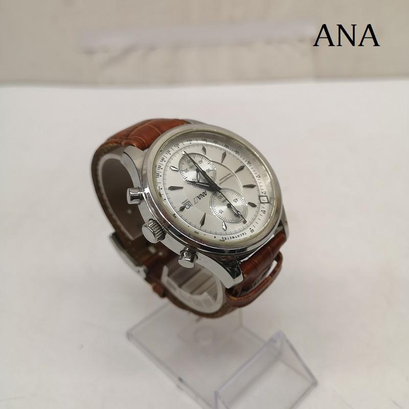 古着 USED 腕時計 アナログ（クォーツ式） ANA アナログ 腕時計 - 茶 / ブラウン / brown X 銀 / シルバー / silver color メンズ USED 古着 中古 50167700