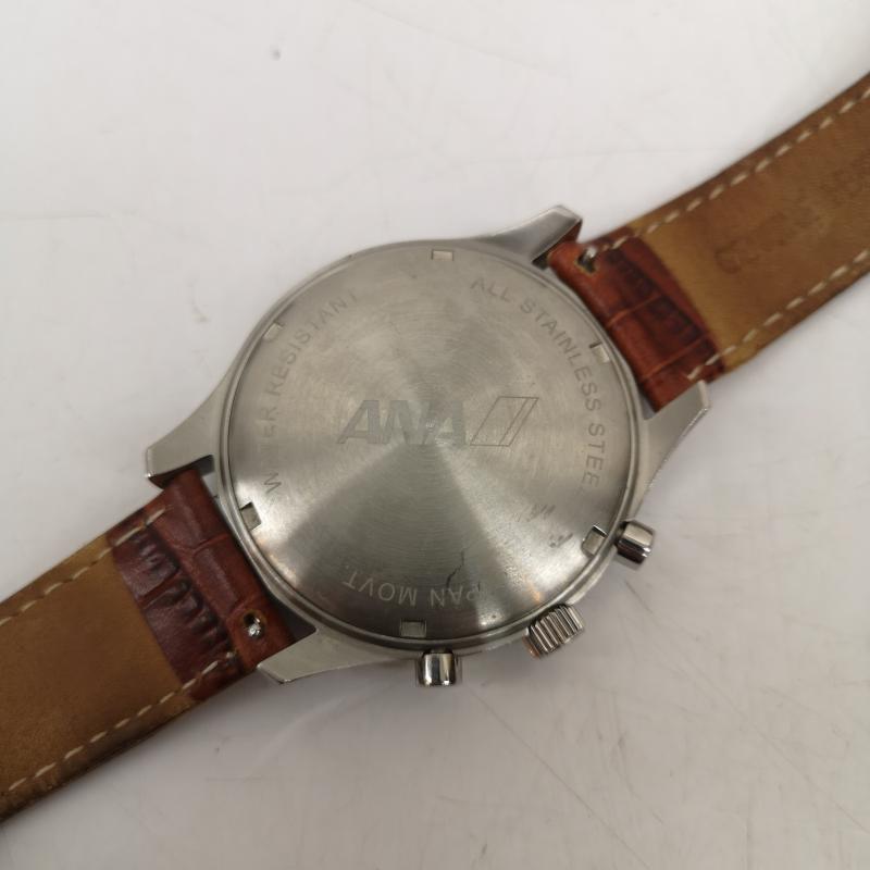 古着 USED 腕時計 アナログ（クォーツ式） ANA アナログ 腕時計 - 茶 / ブラウン / brown X 銀 / シルバー / silver color メンズ USED 古着 中古 50167700