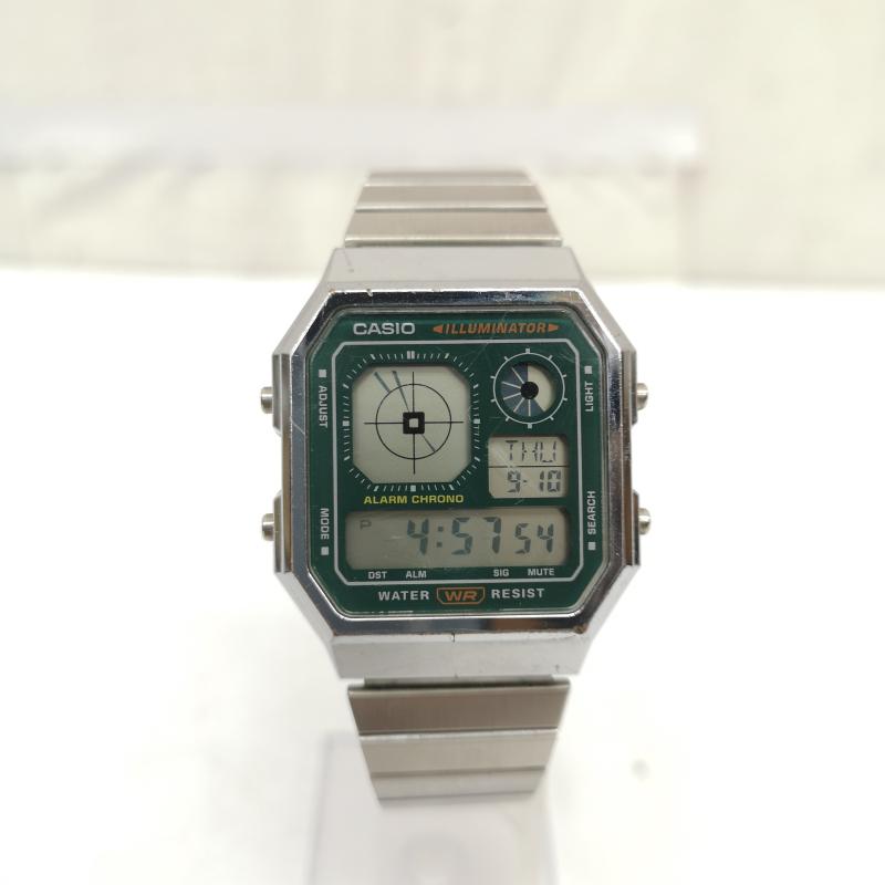 カシオ CASIO 腕時計 アナログ（クォーツ式） 腕時計 チープカシオ スタンダード デジタル ヴィンテージ A130WE - 銀 / シルバー / silver color メンズ USED 古着 中古 50167702