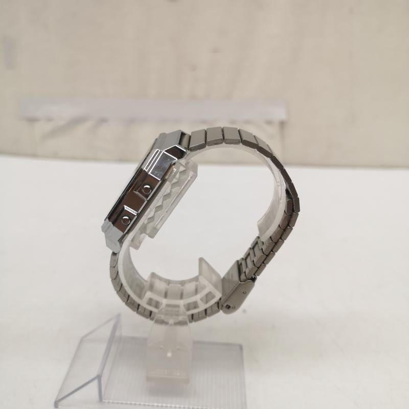 カシオ CASIO 腕時計 アナログ（クォーツ式） 腕時計 チープカシオ スタンダード デジタル ヴィンテージ A130WE - 銀 / シルバー / silver color メンズ USED 古着 中古 50167702