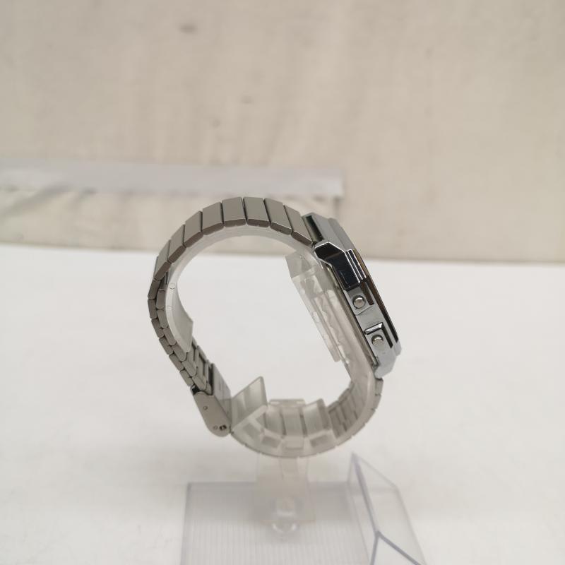 カシオ CASIO 腕時計 アナログ（クォーツ式） 腕時計 チープカシオ スタンダード デジタル ヴィンテージ A130WE - 銀 / シルバー / silver color メンズ USED 古着 中古 50167702