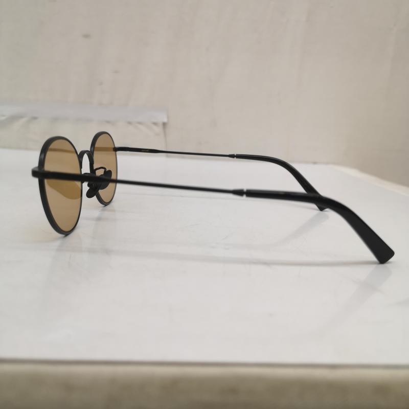エーディーエスアール A.D.S.R. めがね・サングラス サングラス LOU 03 ボストン サングラス - 黒 / ブラック / black X 橙 / オレンジ / orange メンズ USED 古着 中古 50167705