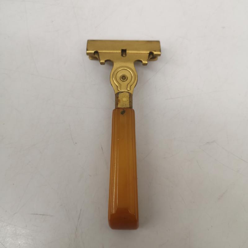 ヴィンテージ VINTAGE ファッション小物 ファッション小物 30s 40s シック エバーシャープ インジェクター 安全カミソリ - 金 / ゴールド / gold color X 橙 / オレンジ / orange メンズ USED 古着 中古 50167707