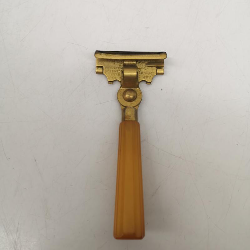 ヴィンテージ VINTAGE ファッション小物 ファッション小物 30s 40s シック エバーシャープ インジェクター 安全カミソリ - 金 / ゴールド / gold color X 橙 / オレンジ / orange メンズ USED 古着 中古 50167707