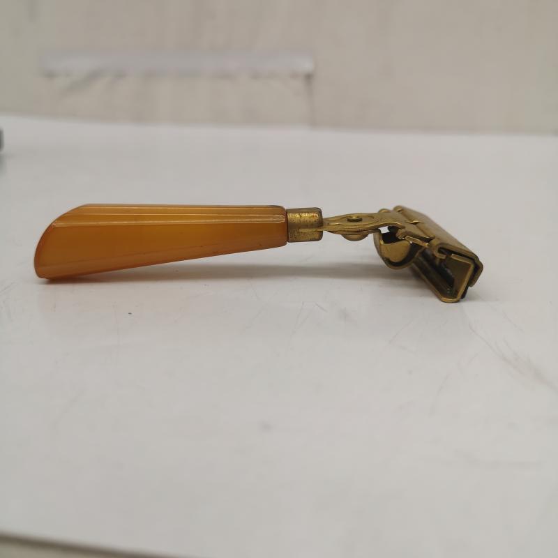 ヴィンテージ VINTAGE ファッション小物 ファッション小物 30s 40s シック エバーシャープ インジェクター 安全カミソリ - 金 / ゴールド / gold color X 橙 / オレンジ / orange メンズ USED 古着 中古 50167707