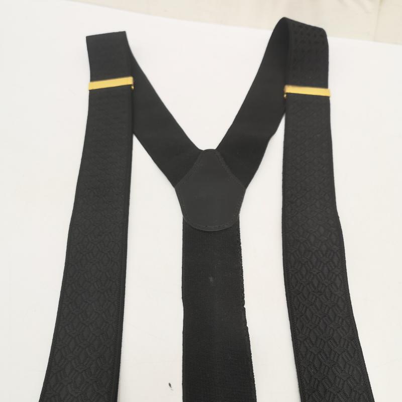 カルヴェン CARVEN ファッション小物 サスペンダー ヴィンテージ サスペンダー - 黒 / ブラック / black X 金 / ゴールド / gold color メンズ USED 古着 中古 50167708