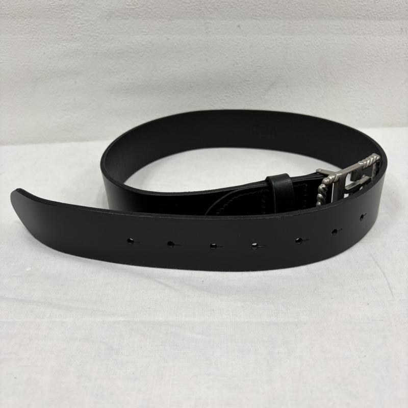 ジェイダ GYDA ベルト・バックル ベルト GGロゴ バックル ワイド レザーベルト - ロゴ、文字 黒 / ブラック / black X 銀 / シルバー / silver color レディース USED 古着 中古 50167713