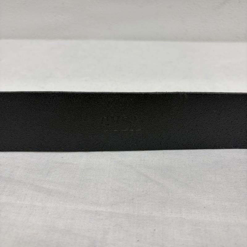 ジェイダ GYDA ベルト・バックル ベルト GGロゴ バックル ワイド レザーベルト - ロゴ、文字 黒 / ブラック / black X 銀 / シルバー / silver color レディース USED 古着 中古 50167715