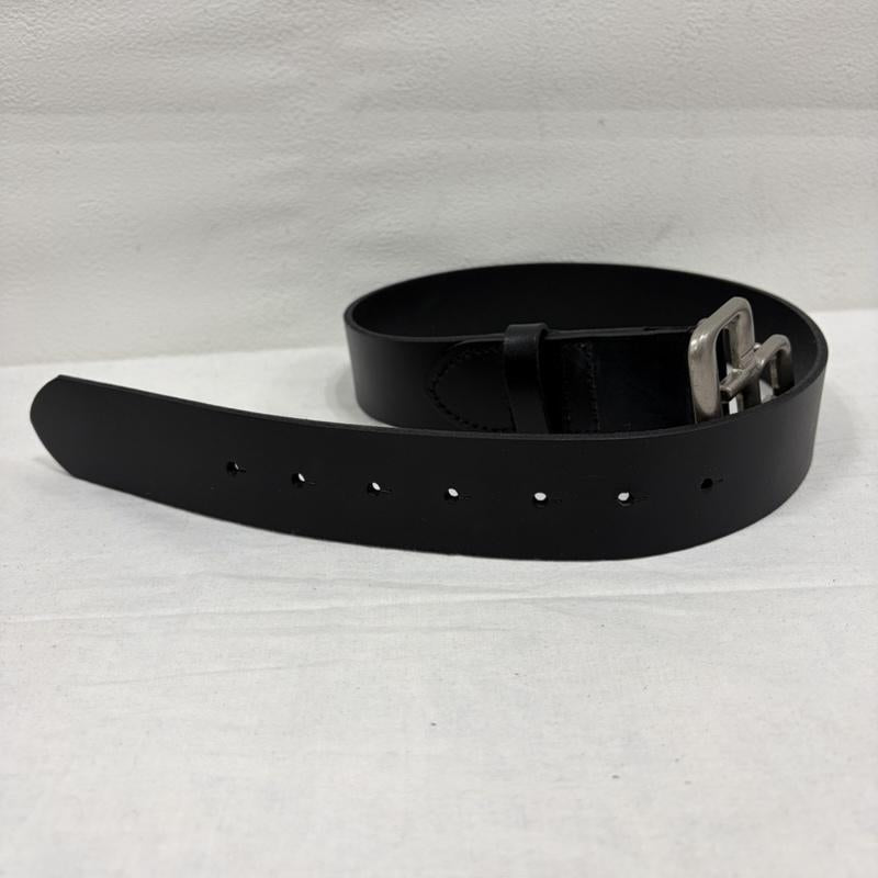 ジェイダ GYDA ベルト・バックル ベルト GGロゴ バックル ワイド レザーベルト - ロゴ、文字 黒 / ブラック / black X 銀 / シルバー / silver color レディース USED 古着 中古 50167716