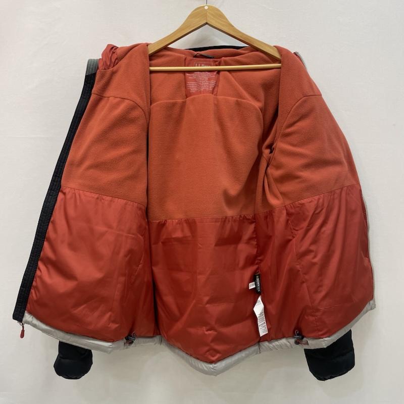 エルエルビーン L.L.Bean ジャケット、上着 ダウンジャケット ビーンズ ダウン フード ジャケット カラーブロック M 黒 / ブラック / black X 灰 / グレー / gray メンズ USED 古着 中古 50167718