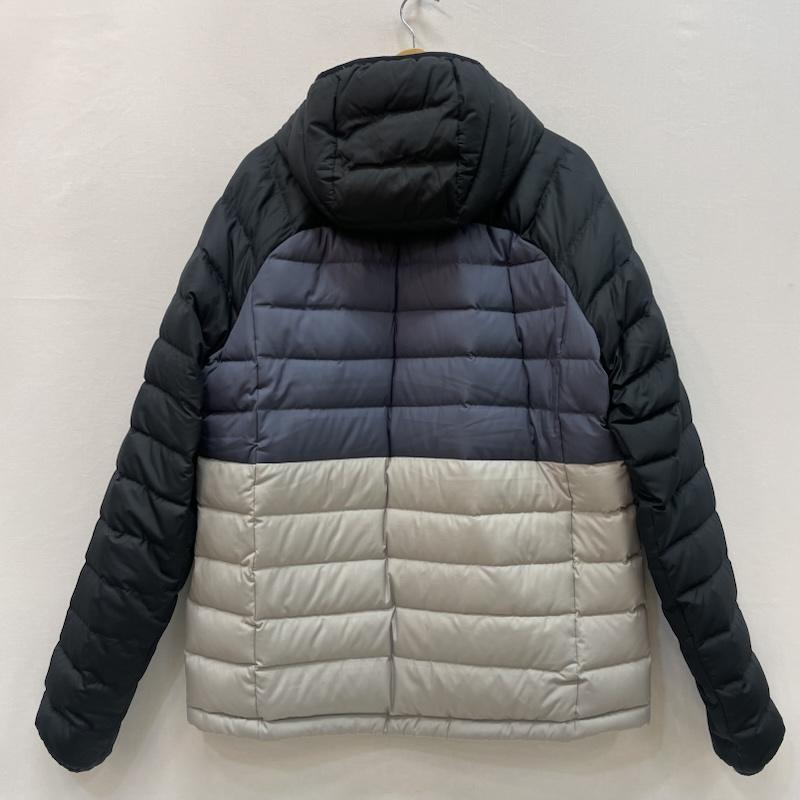 エルエルビーン L.L.Bean ジャケット、上着 ダウンジャケット ビーンズ ダウン フード ジャケット カラーブロック M 黒 / ブラック / black X 灰 / グレー / gray メンズ USED 古着 中古 50167718