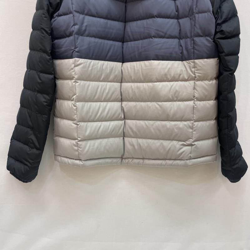 エルエルビーン L.L.Bean ジャケット、上着 ダウンジャケット ビーンズ ダウン フード ジャケット カラーブロック M 黒 / ブラック / black X 灰 / グレー / gray メンズ USED 古着 中古 50167718