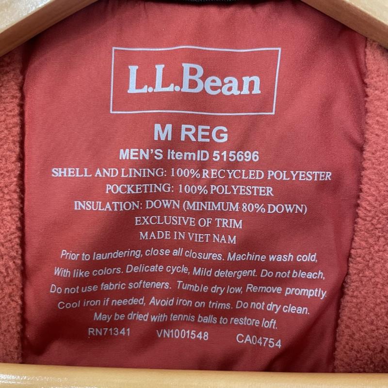 エルエルビーン L.L.Bean ジャケット、上着 ダウンジャケット ビーンズ ダウン フード ジャケット カラーブロック M 黒 / ブラック / black X 灰 / グレー / gray メンズ USED 古着 中古 50167718