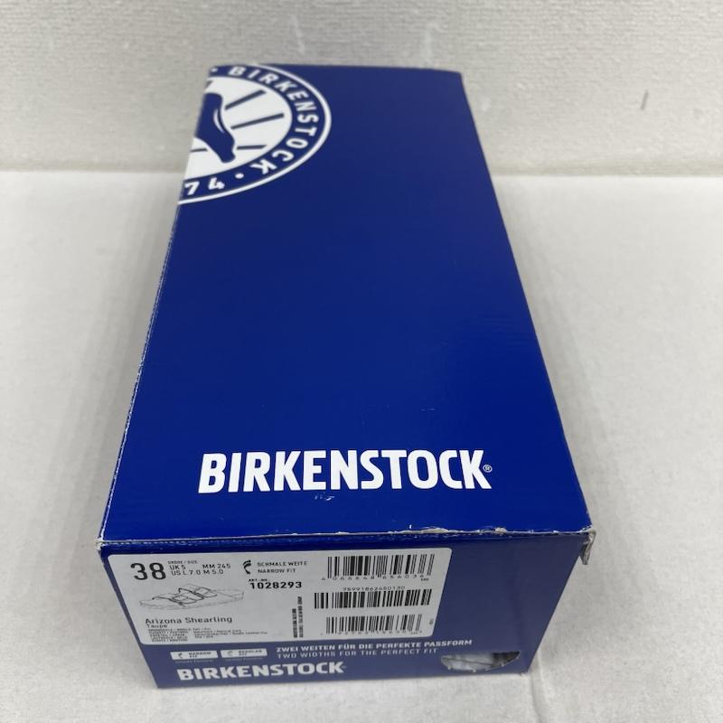 ビルケンシュトック BIRKENSTOCK サンダル サンダル Arizona Shearling Taupe トープ カラー コンフォート サンダル UK：5 チャコールグレー / チャコールグレー / レディース USED 古着 中古 50167720