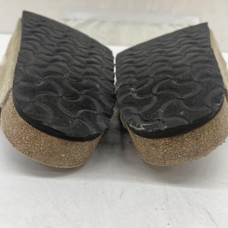 ビルケンシュトック BIRKENSTOCK サンダル サンダル Arizona Shearling Taupe トープ カラー コンフォート サンダル UK：5 チャコールグレー / チャコールグレー / レディース USED 古着 中古 50167720