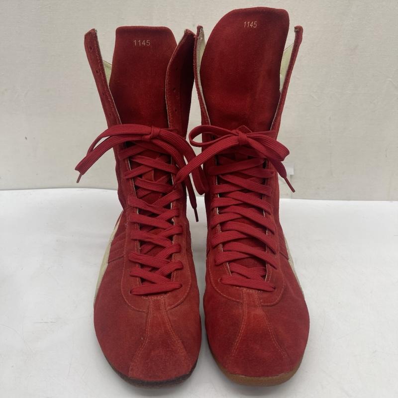 プーマ PUMA スニーカー スニーカー ヴィンテージ スウェード製 ボクシング レスリング シューズ px2302 4000 27.0cm 赤 / レッド / red メンズ USED 古着 中古 50167721