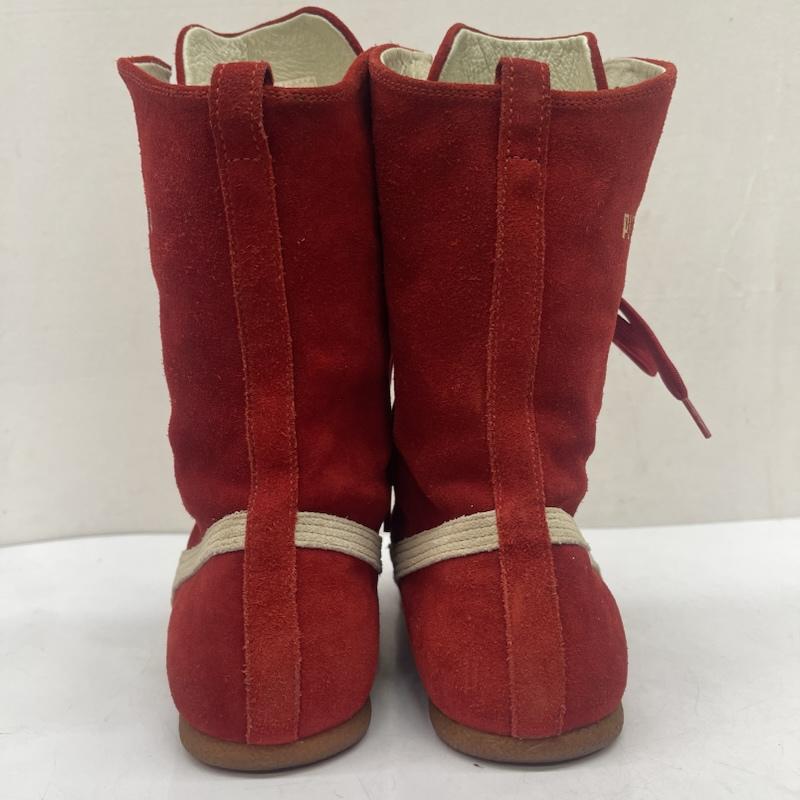 プーマ PUMA スニーカー スニーカー ヴィンテージ スウェード製 ボクシング レスリング シューズ px2302 4000 27.0cm 赤 / レッド / red メンズ USED 古着 中古 50167721