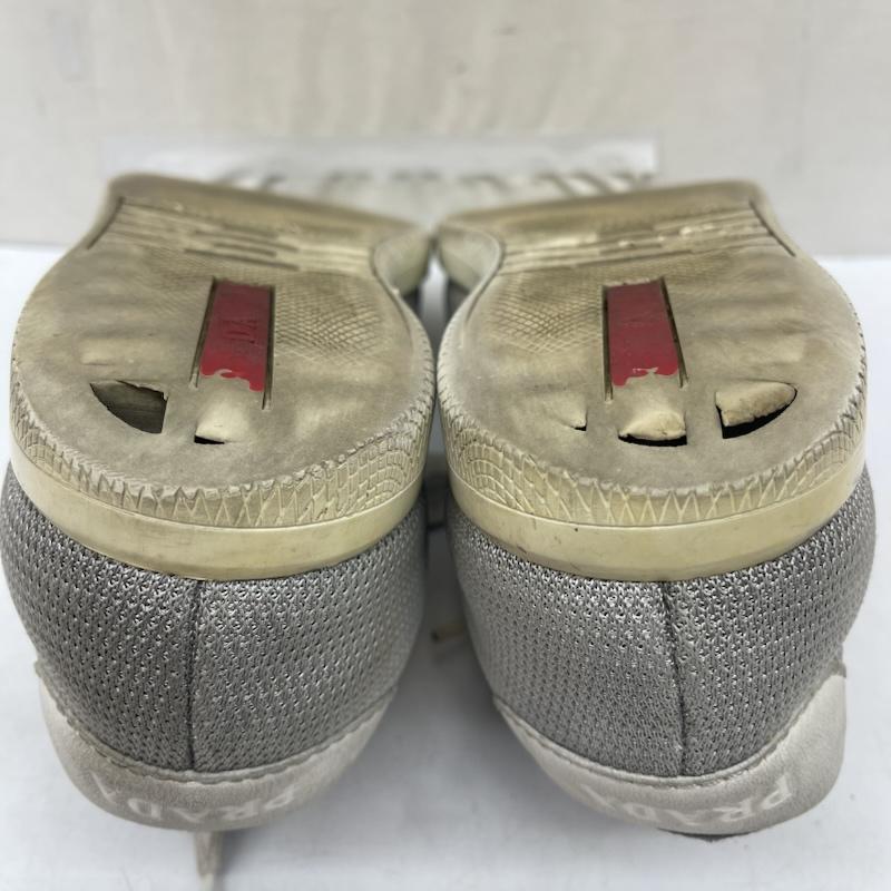 プラダスポーツ PRADASPORTS スニーカー スニーカー Light Grey Mesh Lace Low Top Sneakers 1E 2098 UK：8 灰 / グレー / gray メンズ USED 古着 中古 50167722