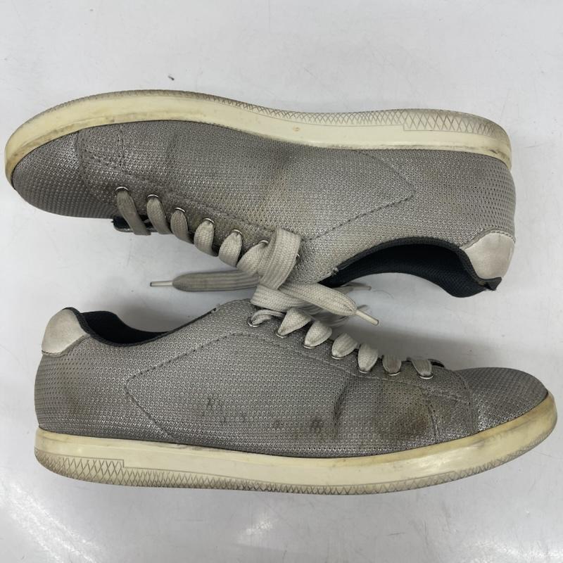 プラダスポーツ PRADASPORTS スニーカー スニーカー Light Grey Mesh Lace Low Top Sneakers 1E 2098 UK：8 灰 / グレー / gray メンズ USED 古着 中古 50167722