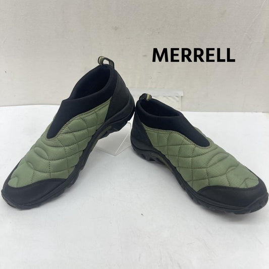 メレル MERRELL スリッポン スリッポン ALPINE MOC キルティング デザイン スリッポン シューズ UK：6.5 緑 / グリーン / green メンズ USED 古着 中古 50167723