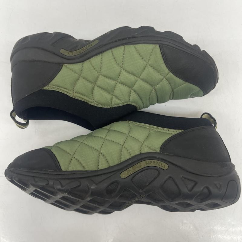 メレル MERRELL スリッポン スリッポン ALPINE MOC キルティング デザイン スリッポン シューズ UK：6.5 緑 / グリーン / green メンズ USED 古着 中古 50167723