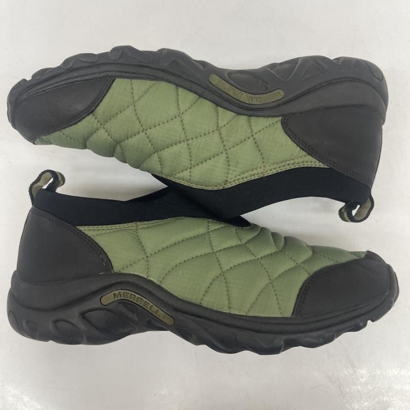 メレル MERRELL スリッポン スリッポン ALPINE MOC キルティング デザイン スリッポン シューズ UK：6.5 緑 / グリーン / green メンズ USED 古着 中古 50167723