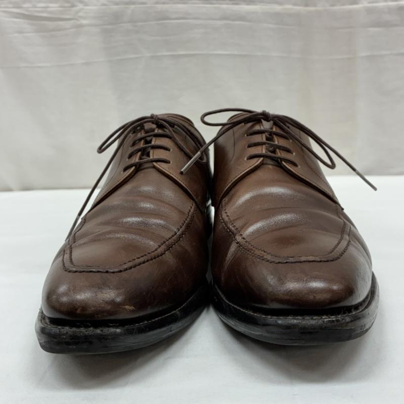 スコッチグレイン SCOTCH GRAIN 革靴 革靴 外羽根式 Uチップ レザー ドレス シューズ シューキーパー付き 25.0cm メンズ USED 古着 中古 50167725