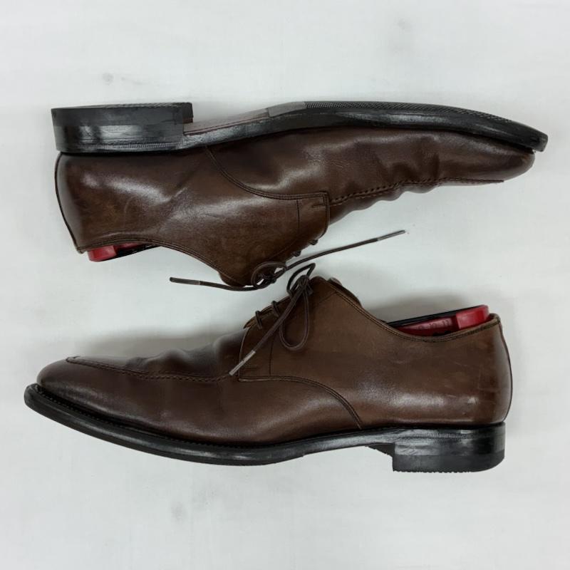スコッチグレイン SCOTCH GRAIN 革靴 革靴 外羽根式 Uチップ レザー ドレス シューズ シューキーパー付き 25.0cm メンズ USED 古着 中古 50167725