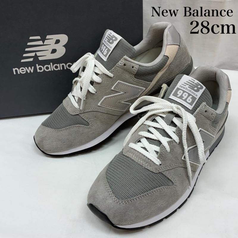 ニューバランス New Balance スニーカー スニーカー CM996GR2 スエード メッシュ ローカット スニーカー 28.0cm メンズ USED 古着 中古 50167728