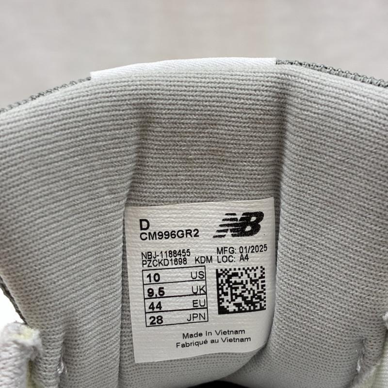 ニューバランス New Balance スニーカー スニーカー CM996GR2 スエード メッシュ ローカット スニーカー 28.0cm メンズ USED 古着 中古 50167728