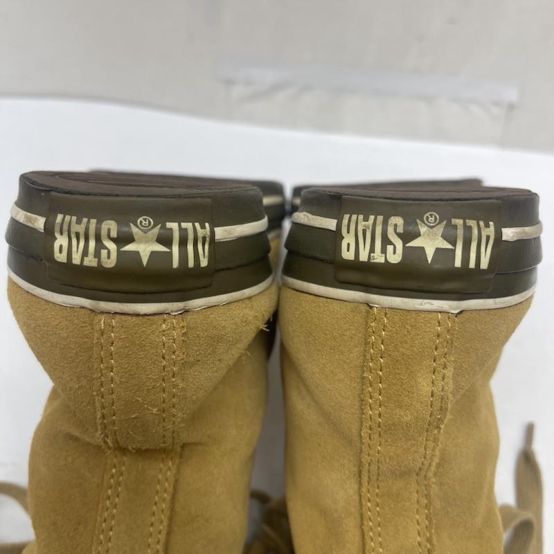 コンバース CONVERSE スニーカー スニーカー AS MACARONIA KNEE-HI ニーハイ スエード ハイカット スニーカー 25.0cm キャメル / キャメル / レディース USED 古着 中古 50167729