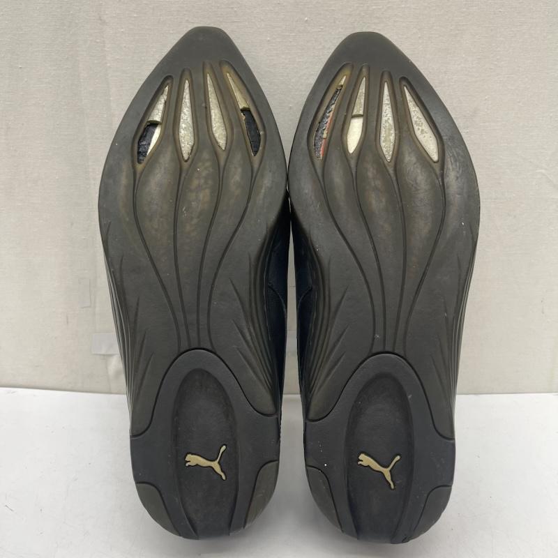 プーマ PUMA スニーカー スニーカー Alexander McQueenコラボ THE BLACK LABEL アーカイブ レザー スニーカー 28.0cm 黒 / ブラック / black メンズ USED 古着 中古 50167733