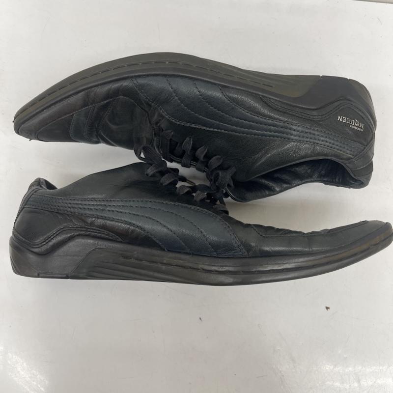プーマ PUMA スニーカー スニーカー Alexander McQueenコラボ THE BLACK LABEL アーカイブ レザー スニーカー 28.0cm 黒 / ブラック / black メンズ USED 古着 中古 50167733