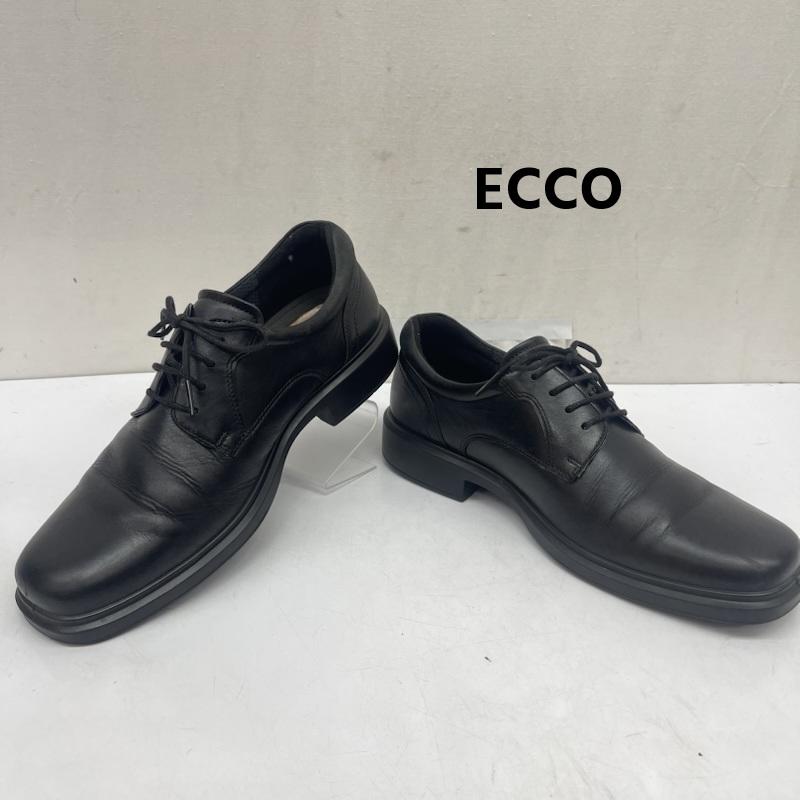 エコー ECCO 革靴 革靴 HELSINKI 2 メンズ レザー ダービー ビジネス シューズ 50016401001 UK：8.5 黒 / ブラック / black メンズ USED 古着 中古 50167735