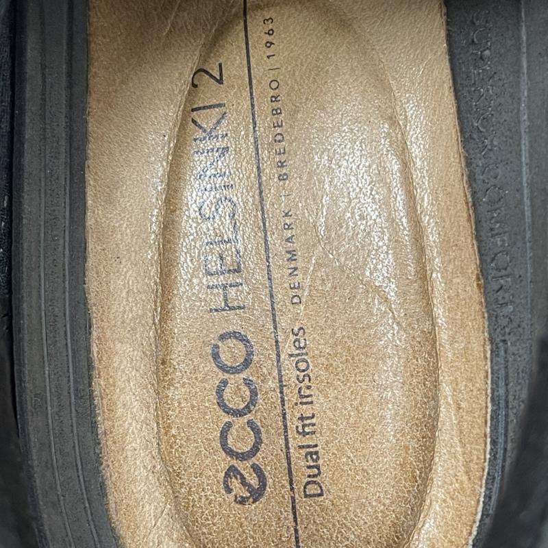 エコー ECCO 革靴 革靴 HELSINKI 2 メンズ レザー ダービー ビジネス シューズ 50016401001 UK：8.5 黒 / ブラック / black メンズ USED 古着 中古 50167735