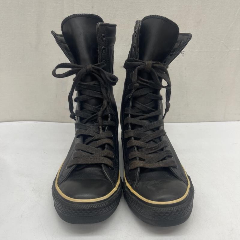 コンバース CONVERSE スニーカー スニーカー ALL STAR EXTRA LE KNEE-HI スーパー ハイカット スニーカー ブーツ 9s 03 11 02 24.5cm 黒 / ブラック / black レディース USED 古着 中古 50167737