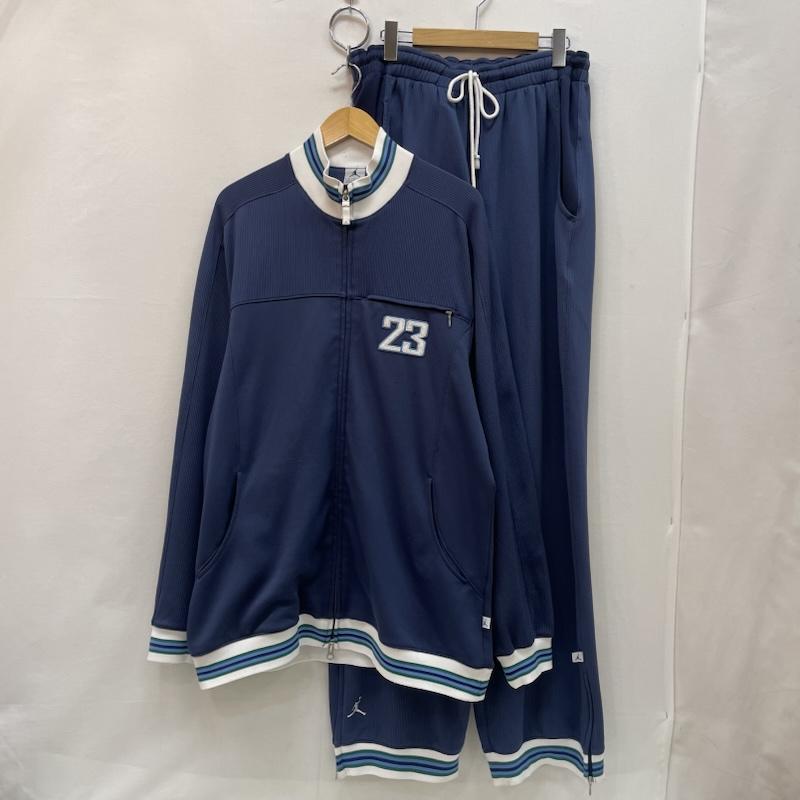 ジョーダン JORDAN ジャケット、上着 ジャンパー、ブルゾン トラック ジャケット 23 ナンバリング ストライプ リブ セットアップ M 青 / ブルー / blue メンズ USED 古着 中古 50167738