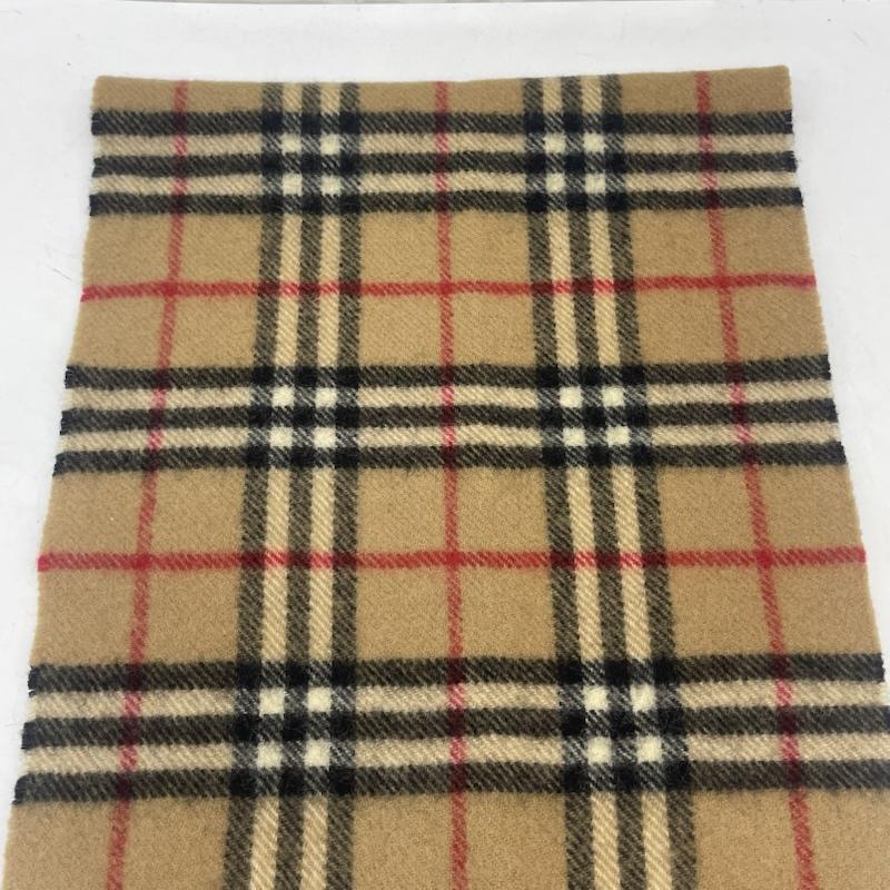 バーバリーズ BURBERRYS マフラー マフラー 90s ヴィンテージ ラムウール ノバチェック柄 マフラー ベージュ / ベージュ / beige レディース USED 古着 中古 50167739
