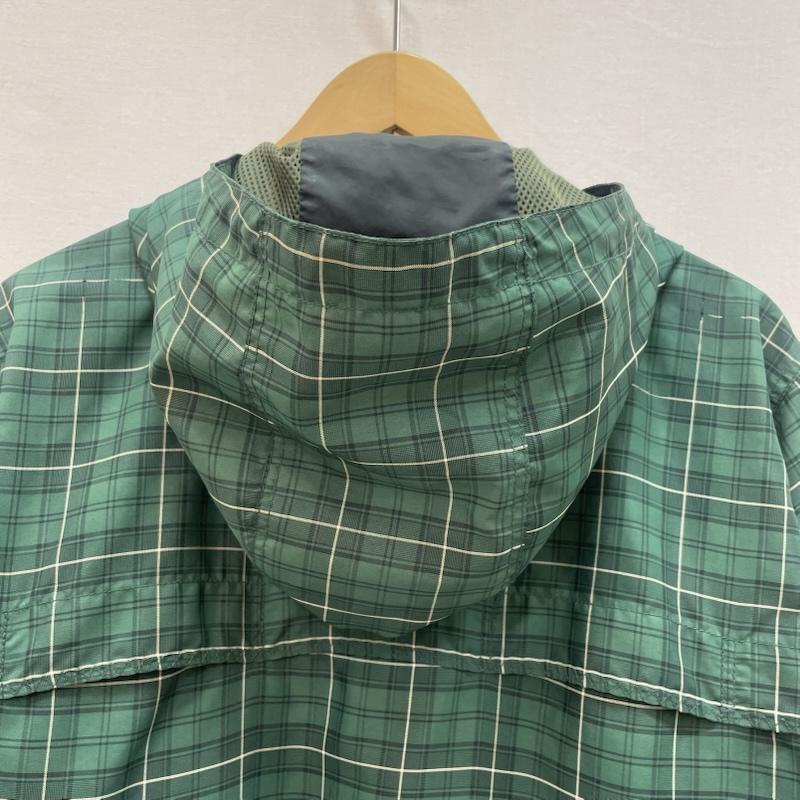 ヘリーハンセン HELLY HANSEN ジャケット、上着 ジャンパー、ブルゾン アンデネス パーカー ナイロン ジャケット チェック柄 L チェック 緑 / グリーン / green X 黒 / ブラック / black X 白 / ホワイト / white メンズ USED 古着 中古 50167745