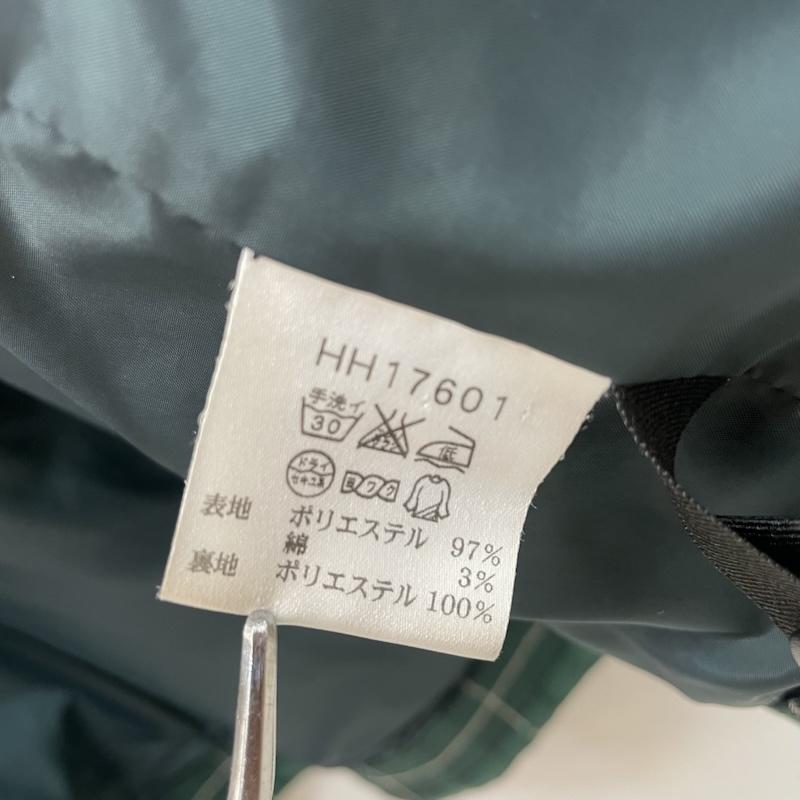 ヘリーハンセン HELLY HANSEN ジャケット、上着 ジャンパー、ブルゾン アンデネス パーカー ナイロン ジャケット チェック柄 L チェック 緑 / グリーン / green X 黒 / ブラック / black X 白 / ホワイト / white メンズ USED 古着 中古 50167745