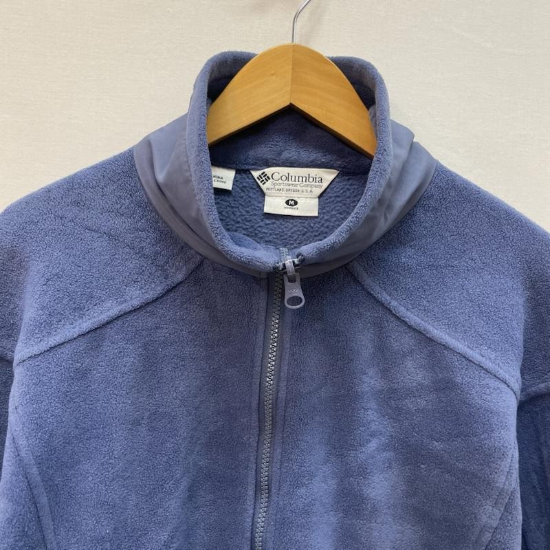 コロンビア Columbia ジャケット、上着 ジャンパー、ブルゾン 90s ヴィンテージ フル ジップ フリース ジャケット M 青 / ブルー / blue レディース USED 古着 中古 50167750