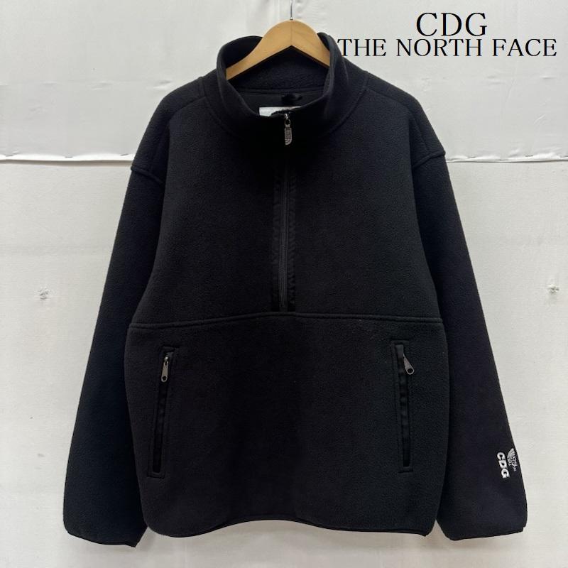 コムデギャルソン COMME des GARCONS ジャケット、上着 ジャンパー、ブルゾン The North Face CDG ハーフジップ フリース ジャケット NA52423CD L 黒 / ブラック / black メンズ USED 古着 中古 50167753