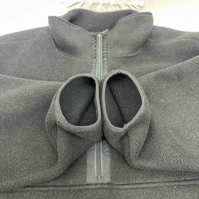 コムデギャルソン COMME des GARCONS ジャケット、上着 ジャンパー、ブルゾン The North Face CDG ハーフジップ フリース ジャケット NA52423CD L 黒 / ブラック / black メンズ USED 古着 中古 50167753