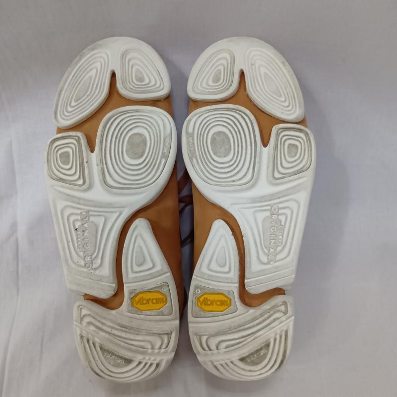 クラークス Clarks スニーカー スニーカー trigenic evo トライジェニック エヴォ レザースニーカー Vibramソール UK：6 無地 橙 / オレンジ / orange レディース USED 古着 中古 50167754