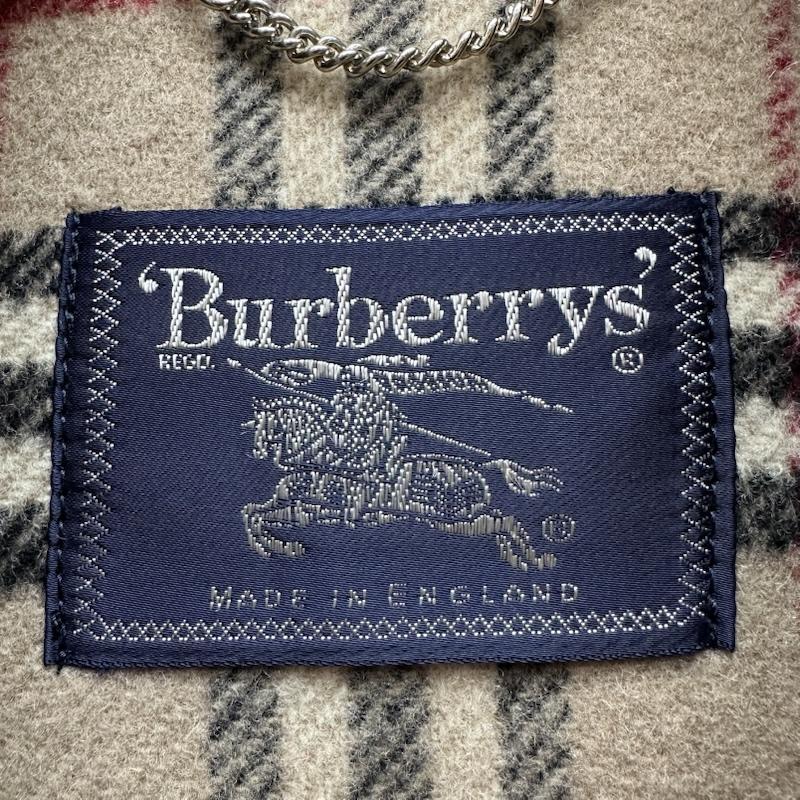 バーバリーズ BURBERRYS コート コート一般 90s イングランド製 ノバチェック ダッフル コート - ベージュ / ベージュ / beige レディース USED 古着 中古 50167755
